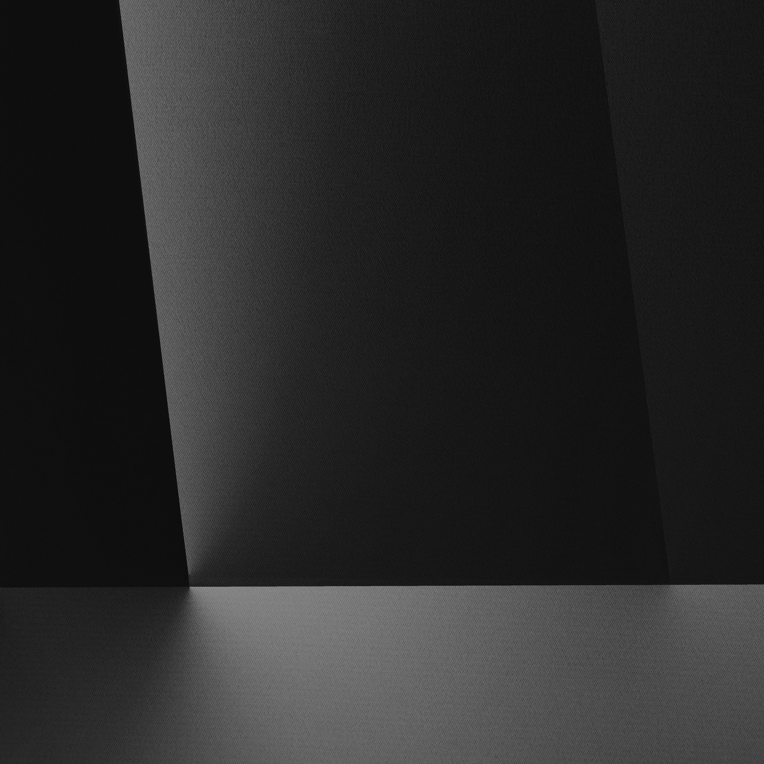 Abstract black and white architectural shadows